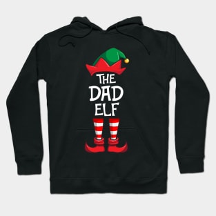 Dad Elf Matching Family Christmas Daddy Hoodie